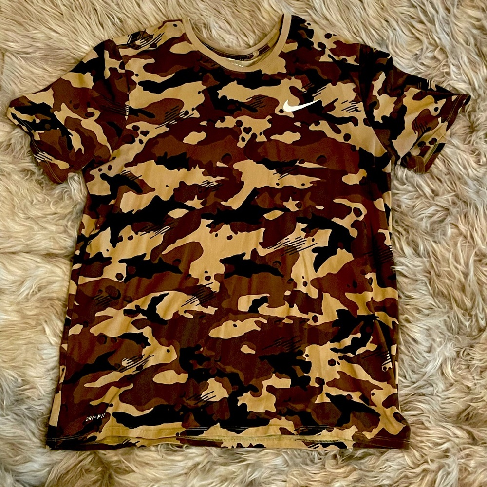 Nike Camo T Shirt